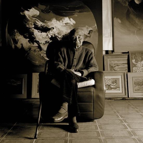Retrato de Kazuo Wakabayashi