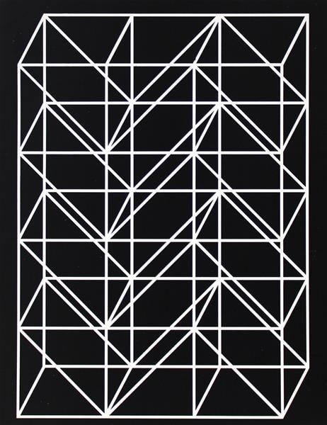 Estrutura II, do livro de artista "Caixa Preta"