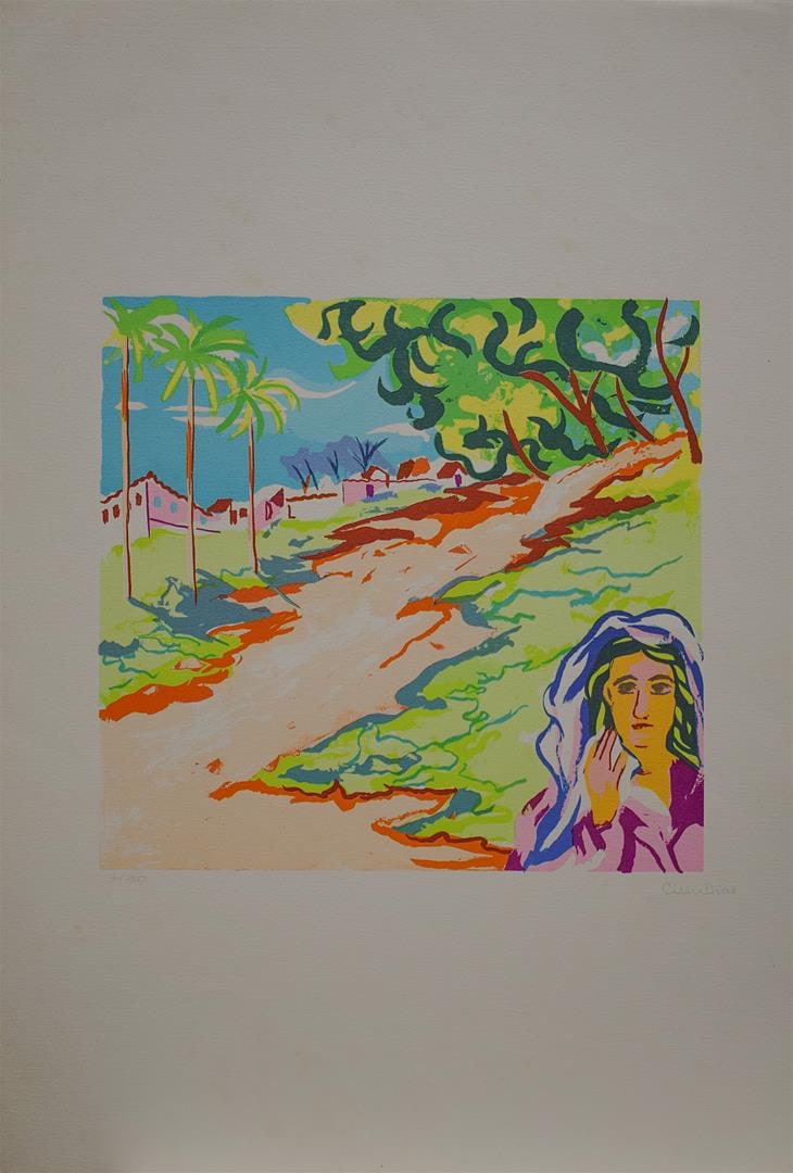 Paisagem com figura