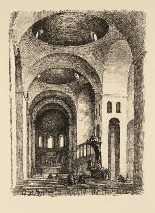 Ten Architectural Lithographs