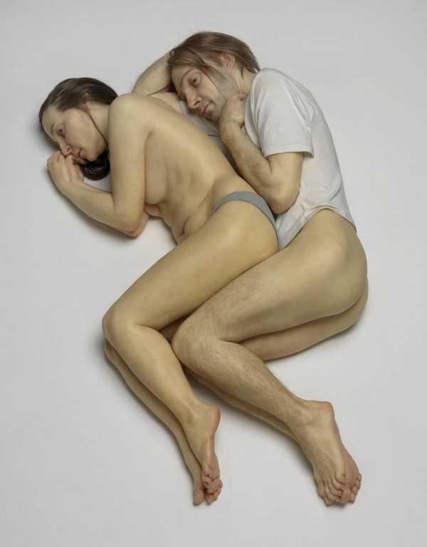 Spooning Couple