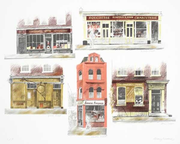 ‘Soho Shop Fronts‘, Albany Wiseman, 1974 | Tate