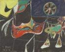 ‘Garden in Sochi Motif‘, Arshile Gorky, 1942 | Tate