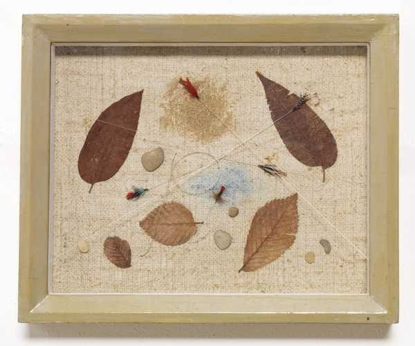 Object in Three Dimensions: feathers, leaves, fishing flies etc.