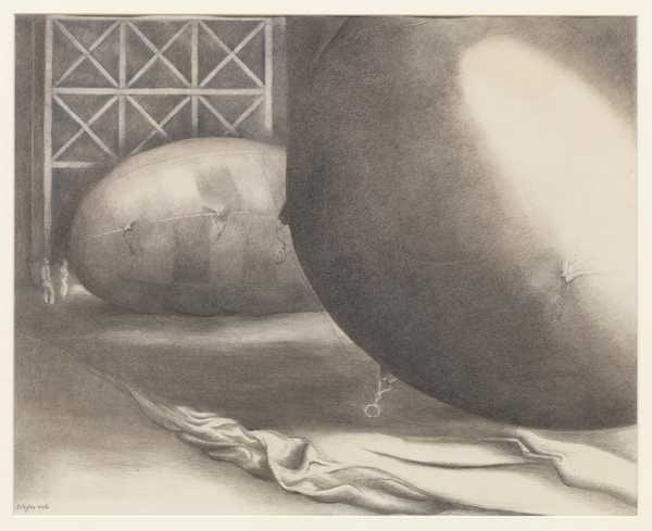 Barrage Balloon at a Balloon Centre