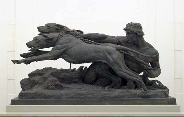 ‘Hounds in Leash‘, Harry Bates, 1888–9 | Tate