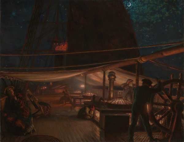 ‘The Ship‘, William Holman Hunt, 1875 | Tate
