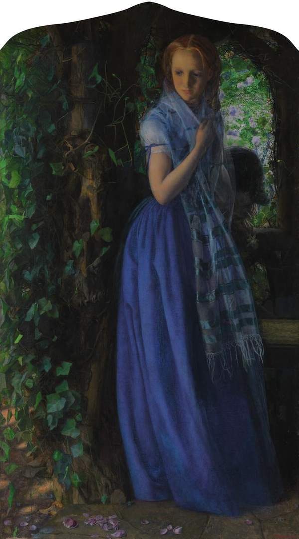 ‘April Love‘, Arthur Hughes, 1855–6 | Tate