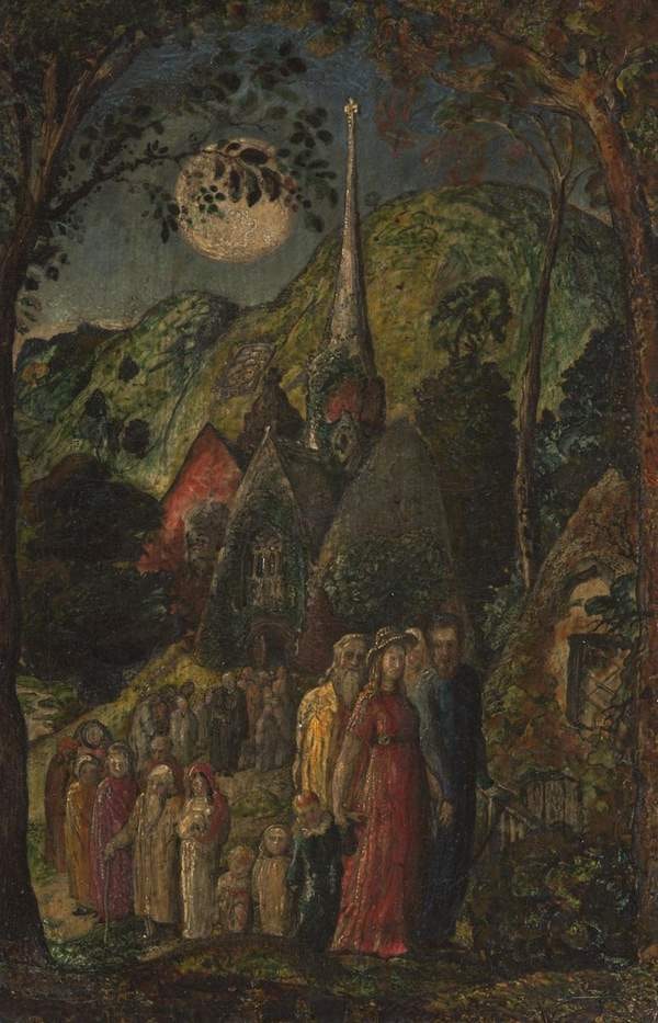 ‘Coming from Evening Church‘, Samuel Palmer, 1830 | Tate