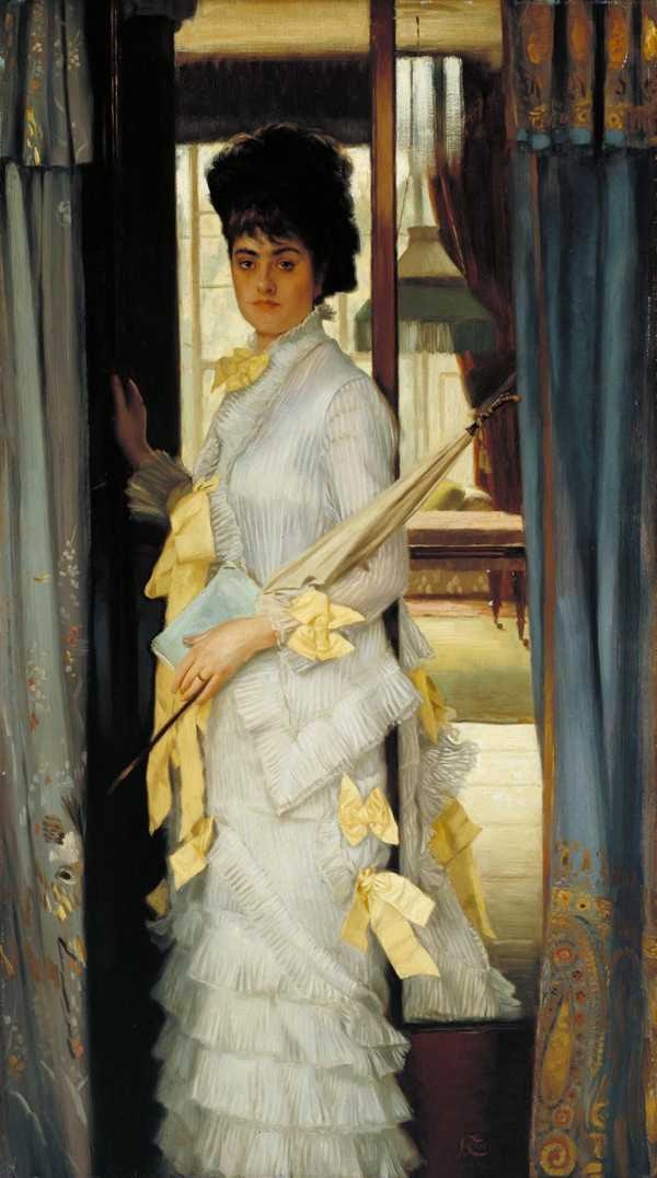 ‘Summer (‘Portrait’)‘, James Tissot, 1876 | Tate