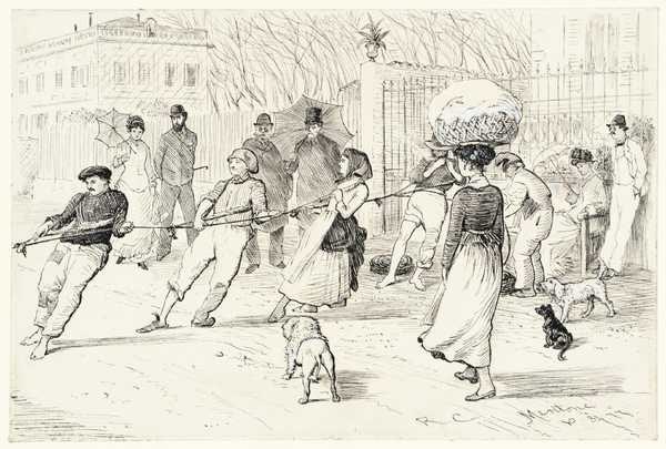 ‘Tug of War‘, Randolph Caldecott, 1877 | Tate