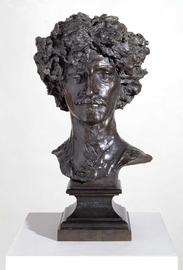 ‘Ignacy Jan Paderewski‘, Sir Alfred Gilbert, 1891 | Tate