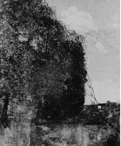 ‘Trees in a Meadow‘, Charles Conder, c.1895 | Tate