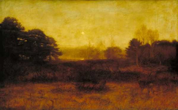 ‘The Moon is Up, and Yet it is not Night’‘, Sir John Everett Millais, Bt, 1890 | Tate