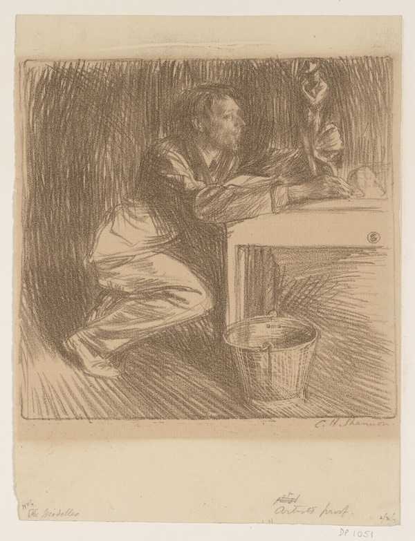 ‘The Modeller‘, Charles Shannon, 1891 | Tate
