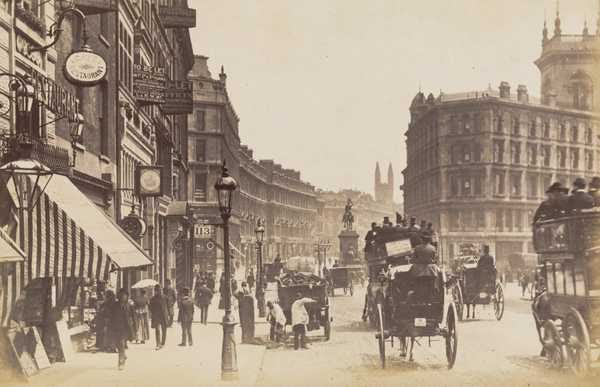 ‘Holborn Circus‘, Unknown artist, c.1880 | Tate