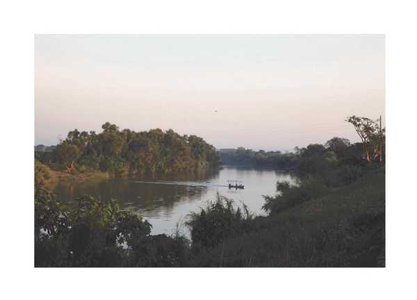 Music for a Small Boat Crossing a Medium Size River
