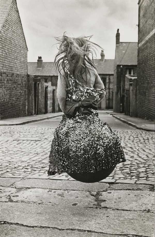 Girl on a Spacehopper (Byker)