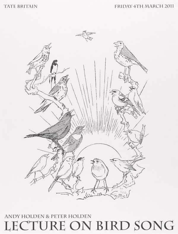 Lecture on Birdsong (Tate Britain)