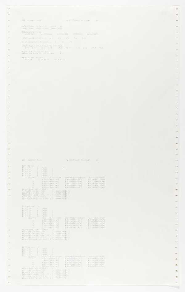 programme sheet