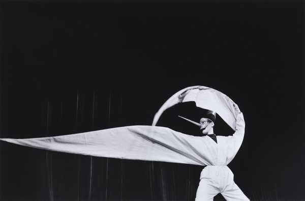 Shiraga Kazuo, Ultramodern Sanbaso, Gutai Exhibition on the Stage