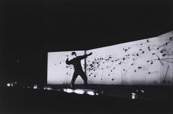 Shiraga Kazuo, Ultramodern Sanbaso, Gutai Exhibition on the Stage