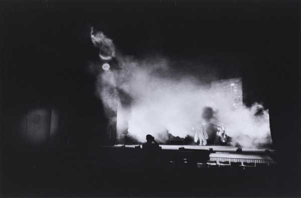 Motonaga Sadamasa, Smoke, Gutai Exhibition on the Stage
