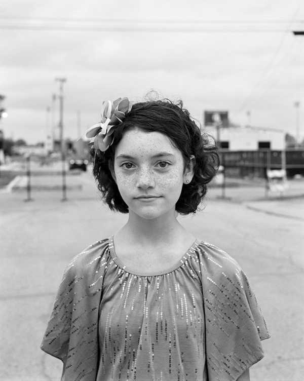Young girl, Jenks, Oklahoma