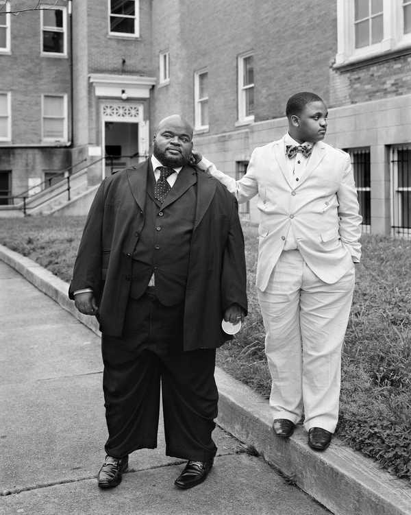 Father and son, Richmond, Virginia