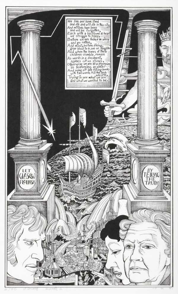 Lanark (Book 1 Frontispiece)