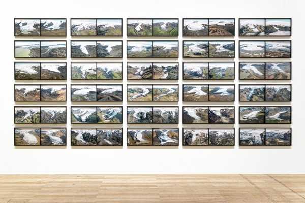 The glacier melt series 1999/2019
