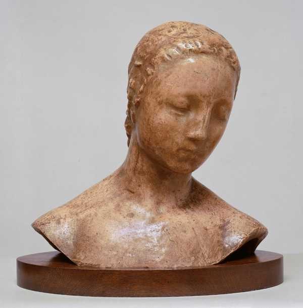 ‘Inclined Head of a Woman‘, Wilhelm Lehmbruck, 1910 | Tate