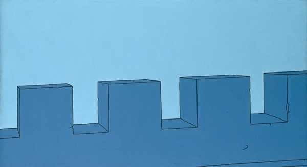 ‘Battlements‘, Patrick Caulfield, 1967 | Tate