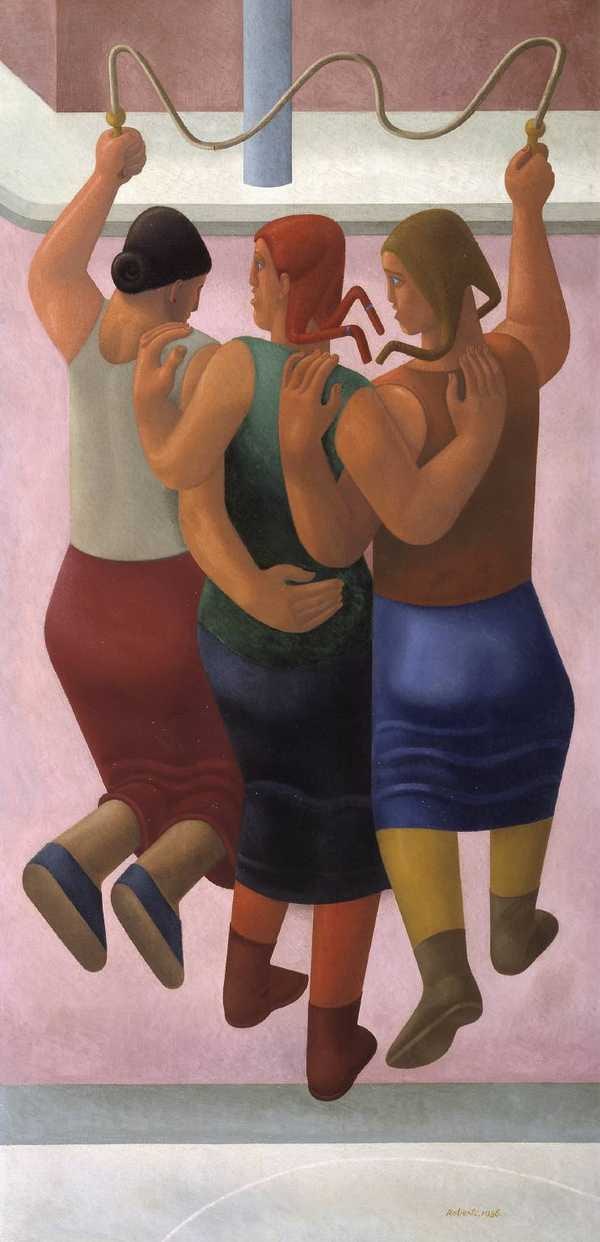 ‘Skipping (The Gutter)‘, William Roberts, 1934–5 | Tate