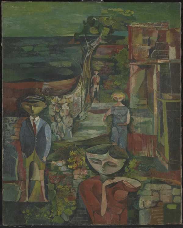 ‘Children by the Sea‘, John Minton, 1945 | Tate