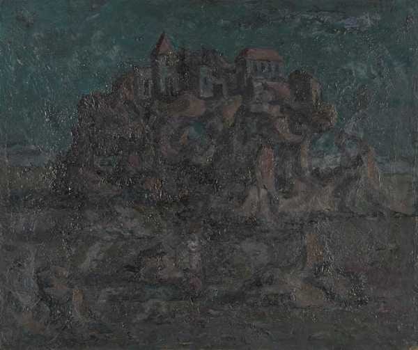 ‘Landscape at Les Baux‘, John Minton, 1939 | Tate