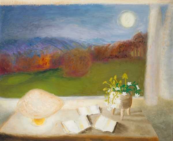 ‘The Hunter’s Moon‘, Winifred Nicholson, 1955 | Tate