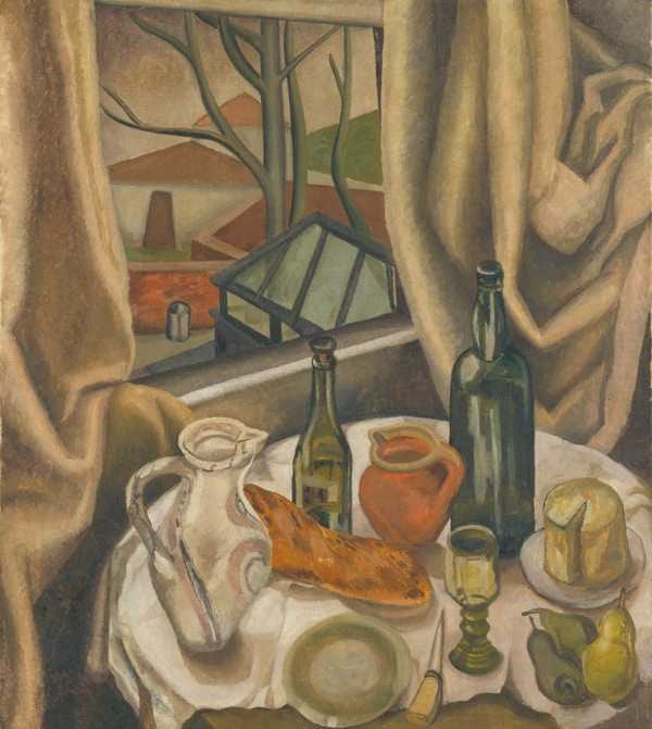 ‘Still Life with an Open Window‘, Sylvia Melland, 1931 | Tate