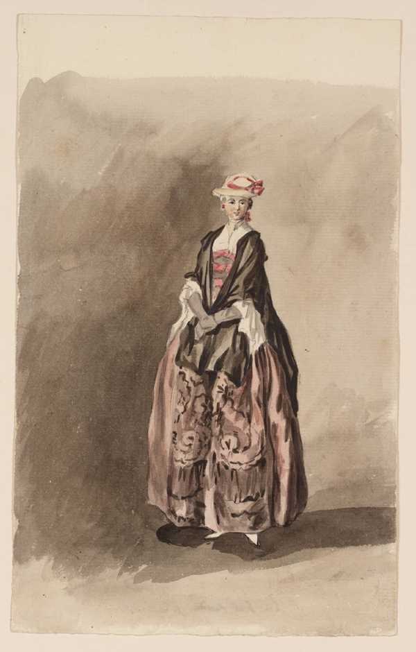 ‘A Lady with Hands Folded‘, Samuel Scott, c.1760 | Tate