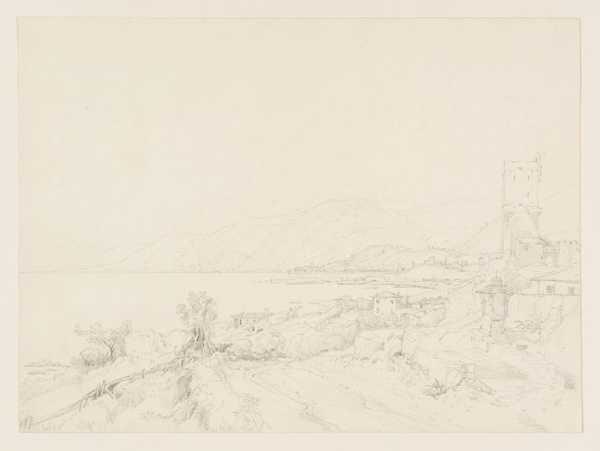 ‘Composition: A Town by a Lake‘, Andrew Wilson | Tate