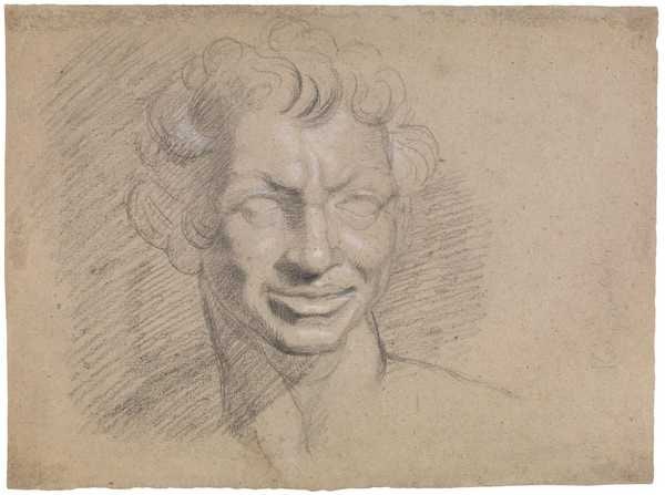 ‘Self-Portrait as a Faun. Verso: Head of a Woman Three-Quarters to Left‘, Henry Fuseli | Tate