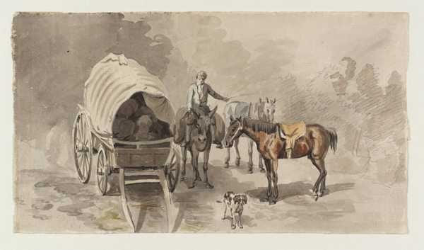 ‘A Cart and Horse‘, Samuel Scott | Tate