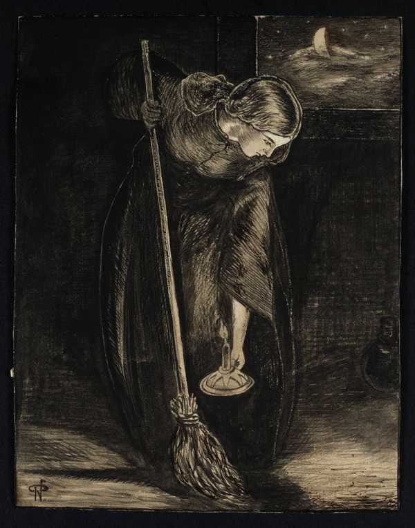The Search. Verso: Sketch