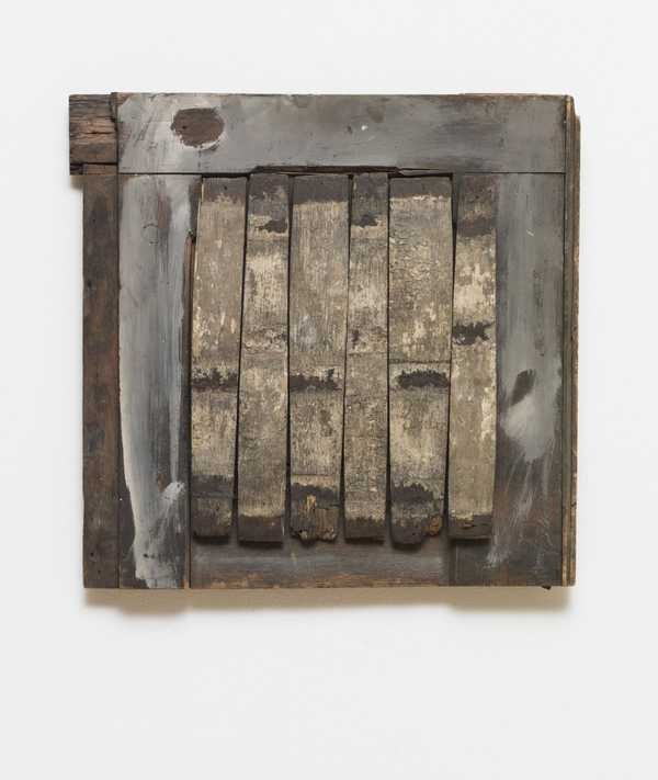Barrel Staves on Door