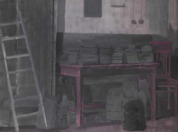 Interior with a Ladder