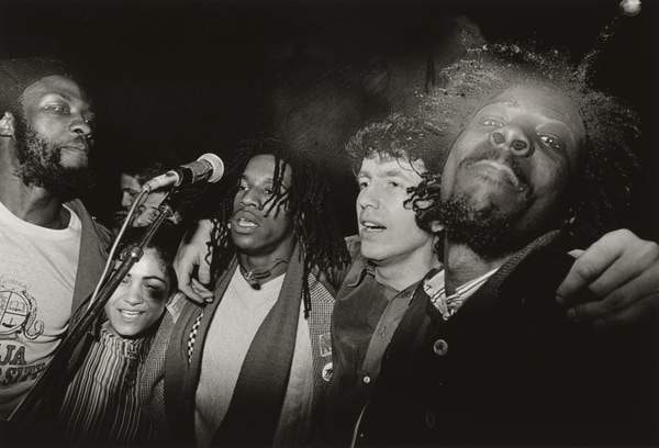 Tom Robinson and Misty in Roots, Alexandra Palace, Rock Against Racism Militant Entertainment Tour, 1979