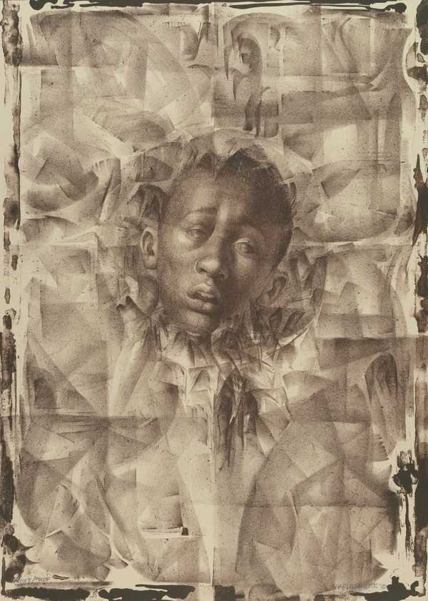 ‘Wanted Poster Series #11 and Wanted Poster Series #11a‘, Charles White, 1970 | Tate