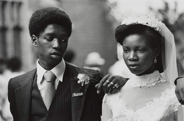 Selwyn comforts his sister Doreen on her wedding day