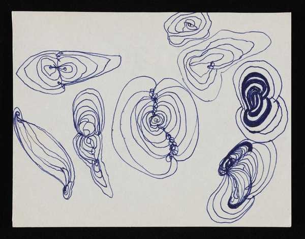 ‘Doodles on scrap paper