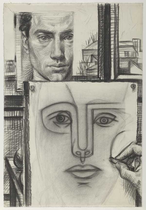 ‘Self-Portrait’ by Peter Foldes